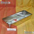 Téglatest alakú 6,90 cm magas, 12,30 cm széles, 30,30 cm hosszú, fémlemezből készült sütőforma.