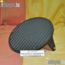 1 kg-os bordázott öntöttvas lap 18 cm átmérővel, 0,80 cm vastag nehezék fa fogóval, grillezéshez.